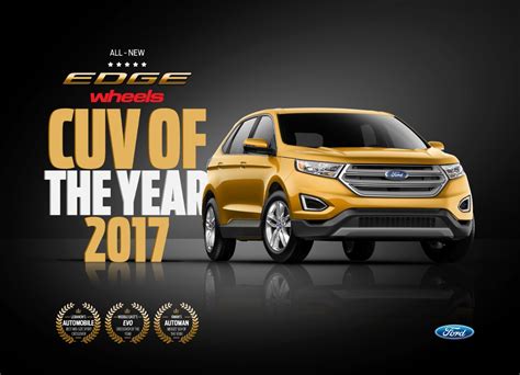 New Ford Edge Wins Crossover Of The Year From Wheels The News Wheel