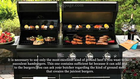 How long does a burger take to cook? How to Cook Hamburgers on a Gas Grill Successfully - YouTube