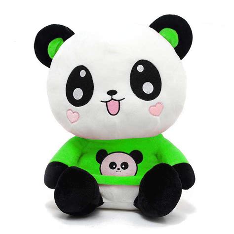 Buy Cute Happy Panda Wearing Beautiful Green Baby Panda T Shirt Online