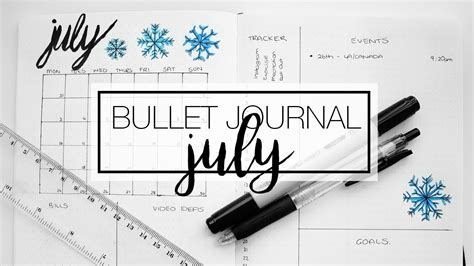 Chocolate day, global forgiveness day. July Bullet Journal - Plan & Organise With Me - YouTube
