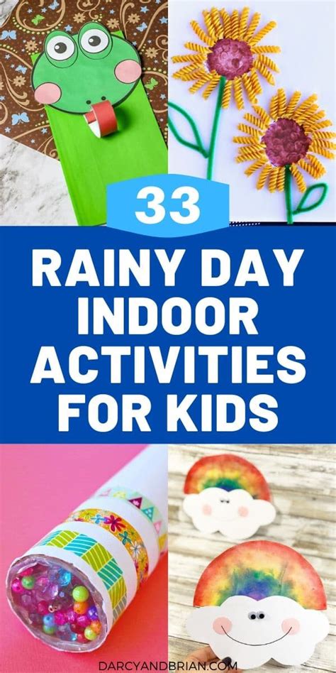 33 Indoor Activities For Kids On Rainy Days