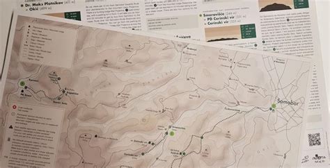 Objavljena Turistička Karta Planinarskih Ruta Samobora Hrturizam