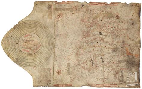 Christopher Columbus S Chart Mappa Mundi Res Ge Aa Date C Biblioth Que