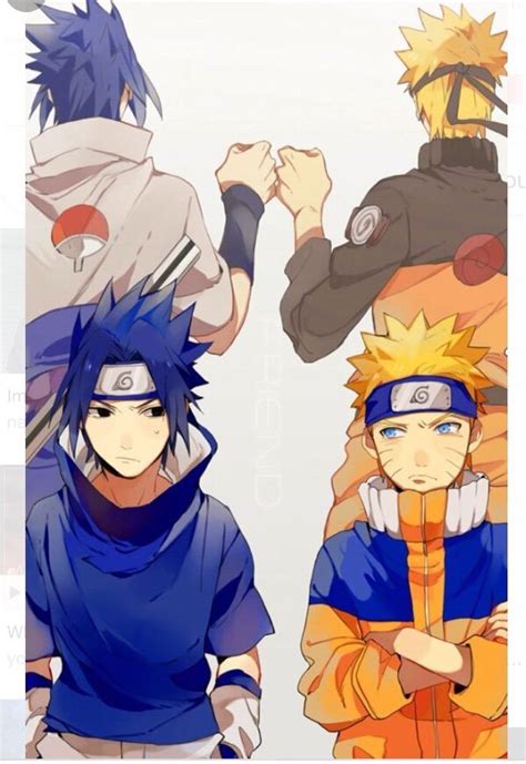 If naruto and sasuke fist bumped in the anime like this i’d get chills