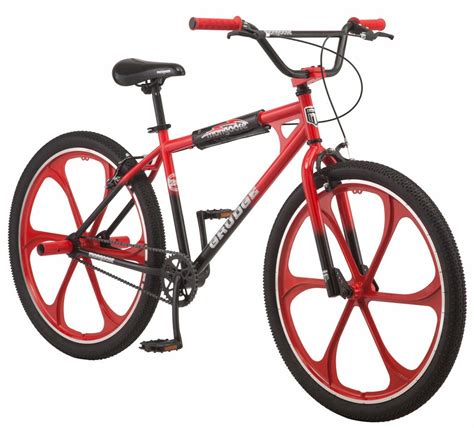 Mongoose Grudge Mens Bmx Freestyle Bike Single Speed Inch Mag Wheel