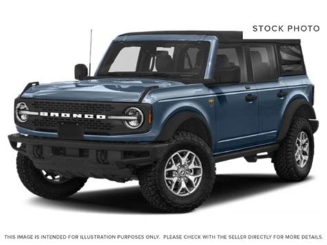 New 2023 Ford Bronco Badlands Sasquatch 4 Door Sport Utility In