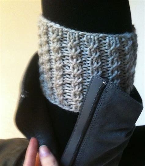 Free Pattern Fridays Page Espace Tricot Blog Crochet Boot Cuff
