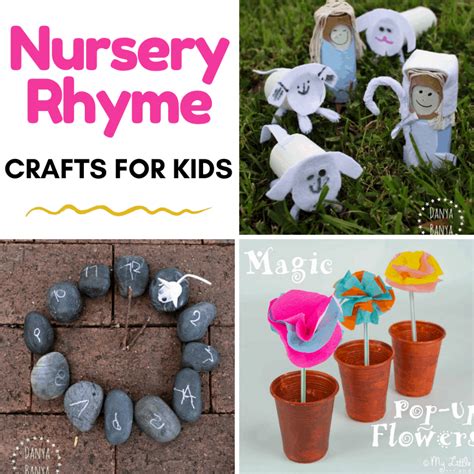 15 Simple Nursery Rhyme Crafts For Preschoolers