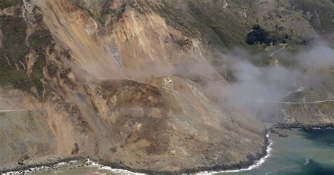 Massive Mudslide Shuts Down Iconic California Highway National