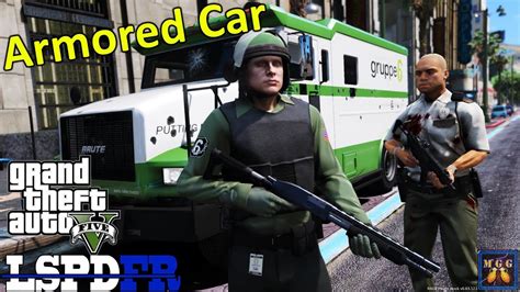 Gruppe 6 Armored Car Security Patrol Gta 5 Lspdfr Episode 296 Youtube