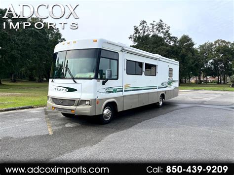 2002 Ford Class A Motorhome Chassis Winnebago Brave Wpf32v