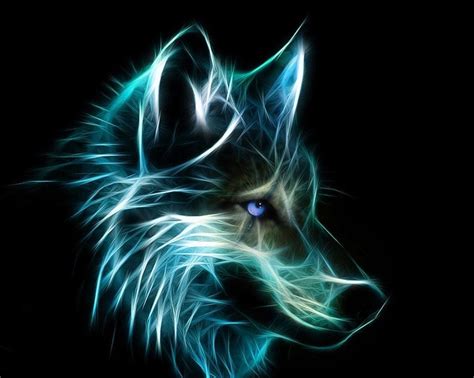 Cool Neon Wolf Wallpapers Top Free Cool Neon Wolf Backgrounds Wallpaperaccess