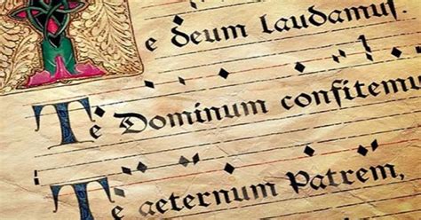 It is sometimes known as the ambrosian hymn, although authorship by saint ambrose is unlikely. ¿Sabes qué es el "Te Deum"? - ¿Por qué se reza al ...