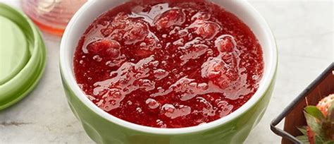 My sure jell was in a packet like jello and i. 30 Minutes To Homemade SURE.JELL Strawberry Freezer Jam ...