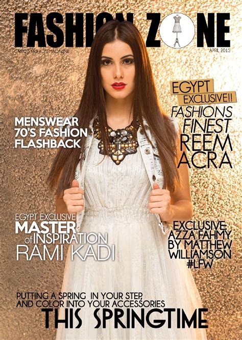 Fashion Zone Magazine Eighth Issue By Fashion Zone Issuu