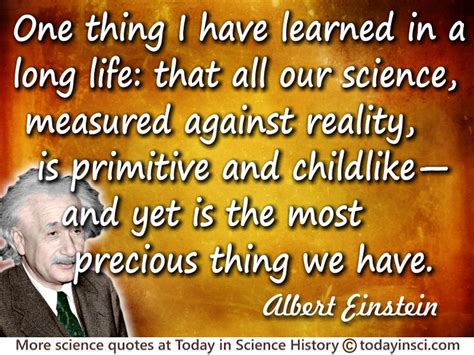 Albert Einstein Quote One Thing I Have Learned In A Long