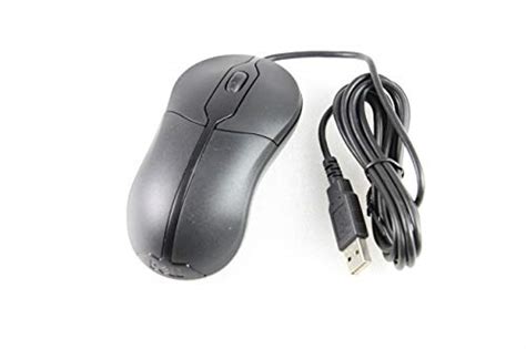 Dell Deluxe Usb Optical 3 Button Scroll Mouse Xn966 Black For Sale