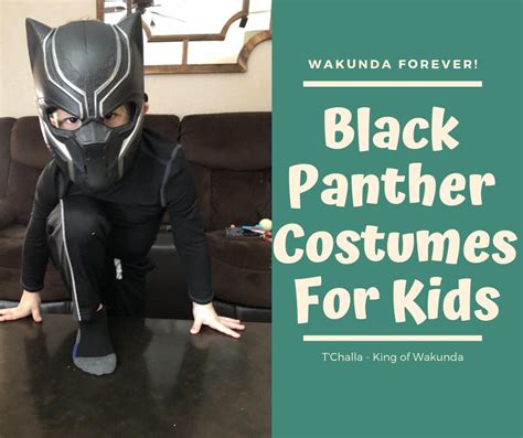 Awesome Black Panther Costumes For Kids Creative Costume Ideas