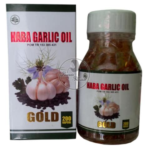 Jual Habba Garlic Oil Gold Isi Shopee Indonesia