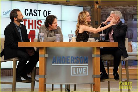 Leslie Mann Paul Rudd This Is Visits Anderson Live Photo Anderson Cooper