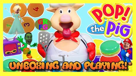 Pop The Pig Unboxing And Gameplay Youtube