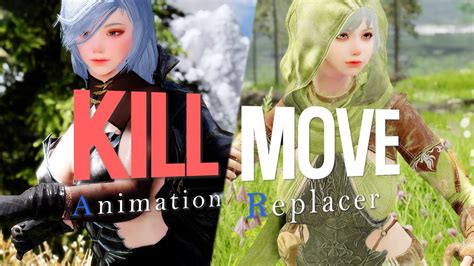 Skyrim Mod I The Best Killmove Animation Replacer Mod Youtube