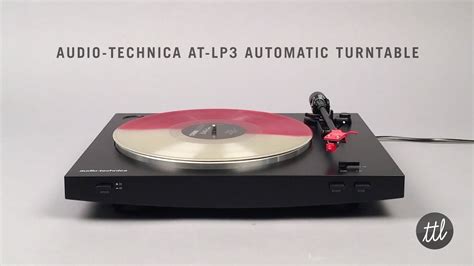 Audio Technica At Lp3 Turntable Overview Youtube