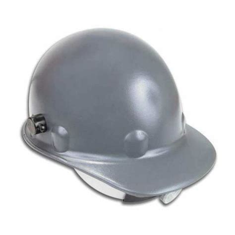 fibre metal roughneck p2 hard hat with quick lok grey
