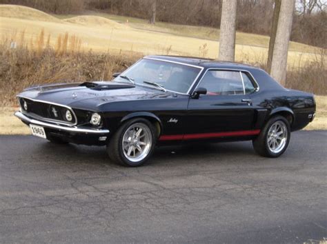 Incredible 1969 Ford Mustang Custom Raven Black Built 4 Performance
