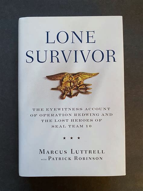 Lone Survivor by Marcus Luttrell: Very Good Hardcover (2007) 1st