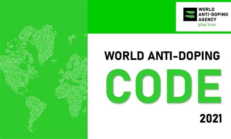 It is unclear if they will continue to release them in the future, so we'll have to wait and see if there will be more. 2021 World Anti-Doping Code to take effect for world's ...