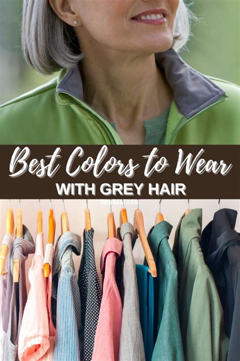 Best Colors To Wear If You Have Grey Hair The Whoot Grey Hair And