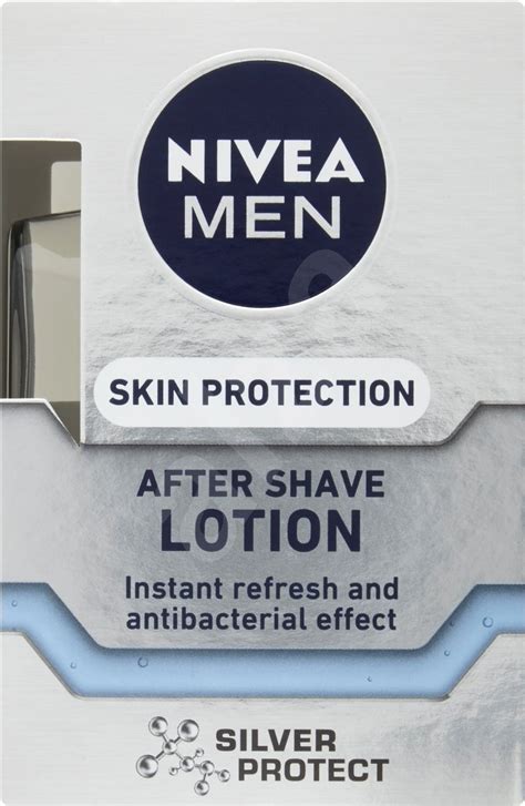 Nivea After Shave Lotion Silver Protect 100 Ml Voda Po Holení Trendy