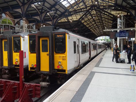British Rail Class 317 881 At London Liverpool St Taken 170819 By Me