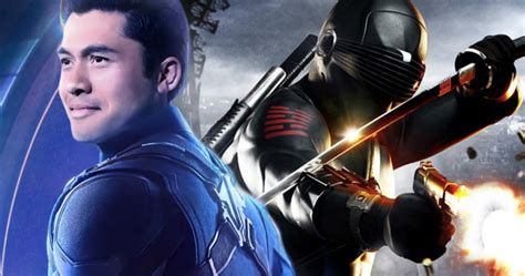Henry golding is every bit the action man in snake eyes: Henry Golding Is Snake Eyes in G.I. Joe Spin-Off Movie