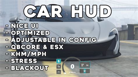 Esxqb Simple Car Hud And Belt System Releases Cfxre Community