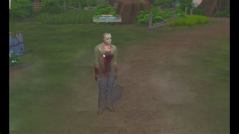 The Sims 4 Jason Voorhees Showed Up Youtube
