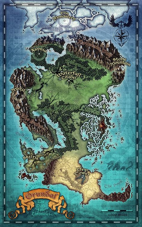 Worlds Nest Maps Of Fantastic Lands Orundal Of Howerter Reinke Map By Howietzer Fantasy