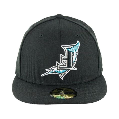 New Era Florida Marlins Upside Down 59fifty Fitted Hat