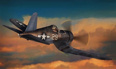 F4u Corsair Painting At Explore Collection Of F4u