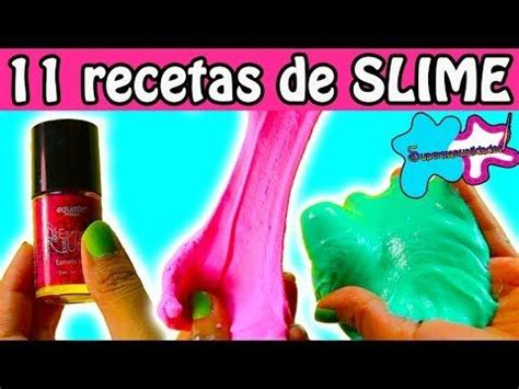11 RECETAS DE SLIME De Mis Suscriptores Probando Slimes
