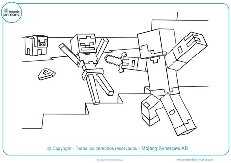 Dibujos Para Colorear De Minecraft Enderman - Para Colorear