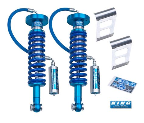 King Shocks 2015 Ford F150 4wd Front 25 Dia Remote Reservoir Coilov