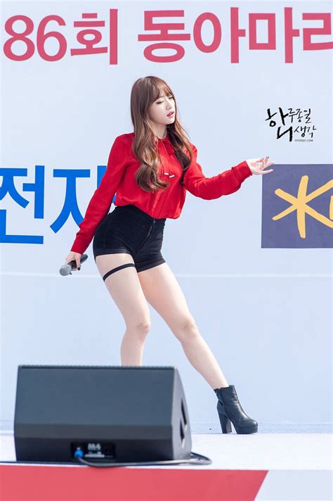 12 sexy photos of exid s new hot red outfit hani