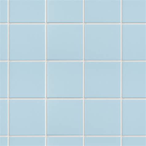4 Square Sky Blue Matt Porcelain Floor And Wall Tile Mosaic Tile 11 Sh
