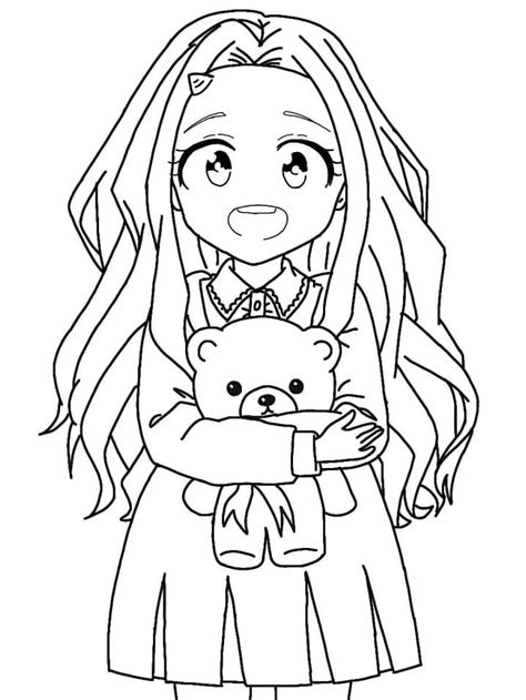 Printable Eri Coloring Pages - Anime Coloring Pages