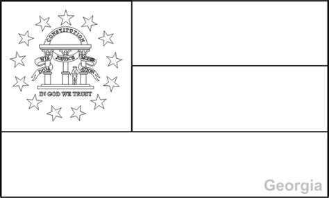 Georgia Flag Coloring Page Why Georgia Flag Coloring Page Had Been So