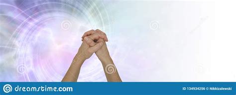 The Power Of Prayer Background Banner Stock Photo Image