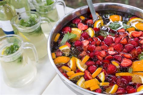 Vruchtenbowl maken zonder alcohol