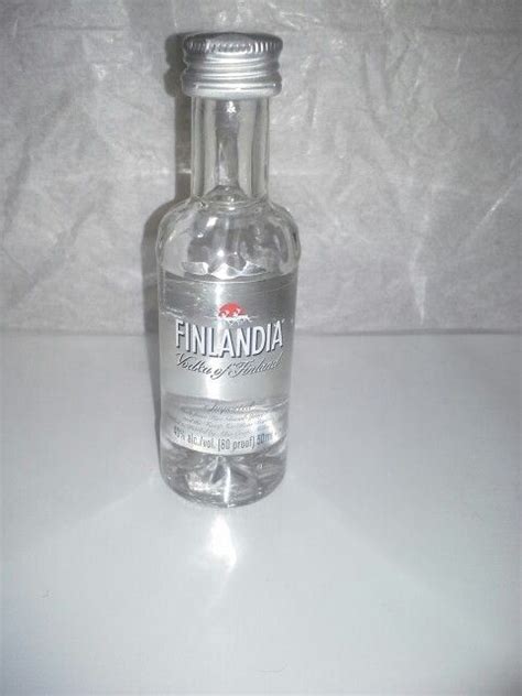 Users have rated this product 3 out of 5 stars. Finlandia vodka 50ml. Mini glass bottle | Bottle, Vodka ...